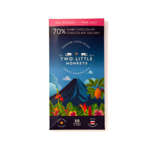 Two Little Monkeys chocolate product packaging