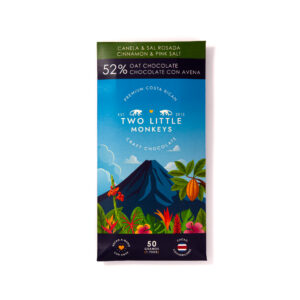 Two Little Monkeys chocolate product packaging
