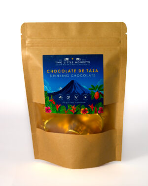 Two Little Monkeys chocolate product packaging
