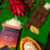 Product Lifestyle - TLM Products-36 Artisan chocolate lifestyle photography on cacao leaves and pods