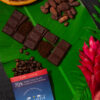 Product Lifestyle - TLM Products-44 Artisan chocolate lifestyle photography on cacao leaves and pods