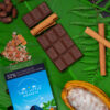 Product Lifestyle - TLM Products-45 Artisan chocolate lifestyle photography on cacao leaves and pods