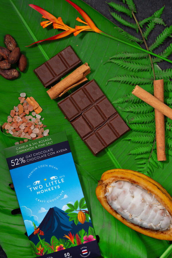Product Lifestyle - TLM Products-45 Artisan chocolate lifestyle photography on cacao leaves and pods