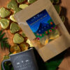 Product Lifestyle - TLM Products-48 Artisan chocolate lifestyle photography on cacao leaves and pods