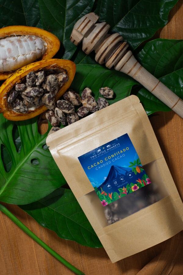 Product Lifestyle - TLM Products-49 Artisan chocolate lifestyle photography on cacao leaves and pods