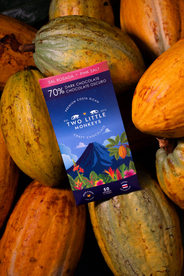 Product Lifestyle - TLM Products-57 Artisan chocolate lifestyle photography on cacao leaves and pods
