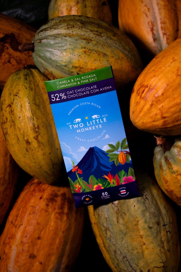 Product Lifestyle - TLM Products-58 Artisan chocolate lifestyle photography on cacao leaves and pods