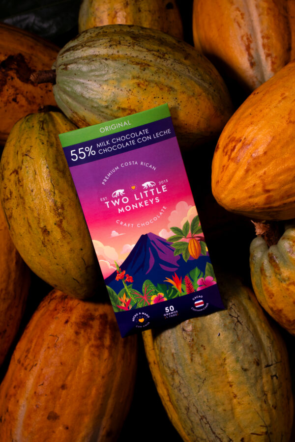 Product Lifestyle - TLM Products-60 Artisan chocolate lifestyle photography on cacao leaves and pods