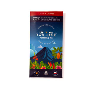 Two Little Monkeys chocolate product packaging